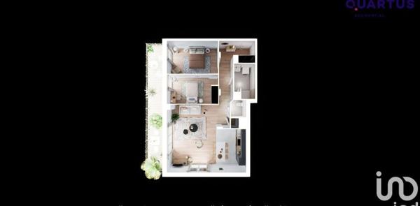 Appartement 3 pièces de 77 m² à Sautron (44880)