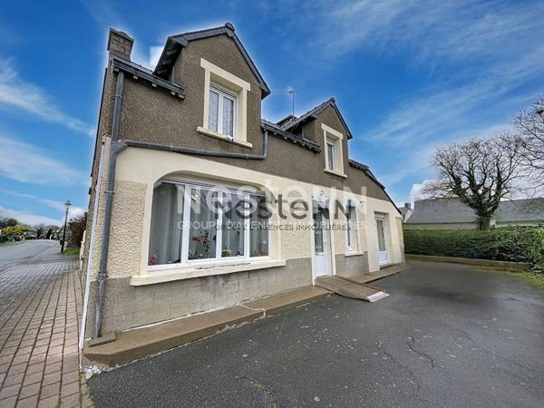 Maison en pierre 6 pièces - Coeur de bourg d'Arzal