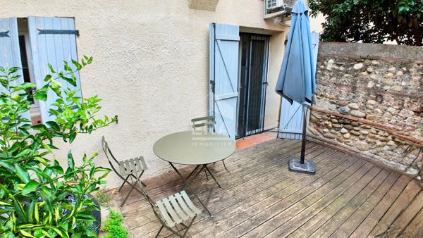 Perpignan centre : Maison de ville 5 pièces, 4 chambres et extérieur à vendre