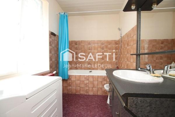 Maison de ville, 3 chambres, jardin, garage