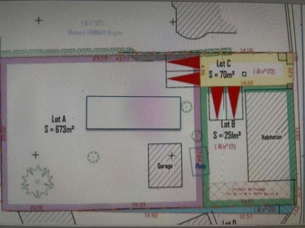 Maison à rénover et terrain constructible PRIX 205 000