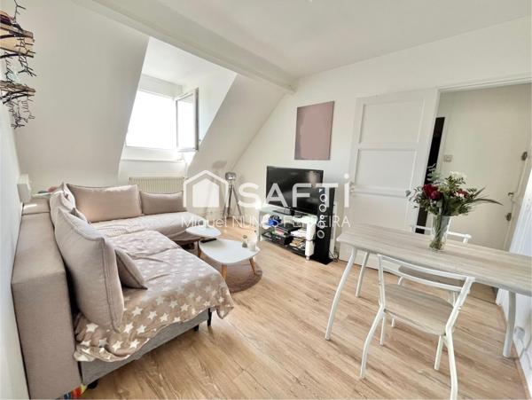 Appartement T2 au dernier étage avec parking et cave