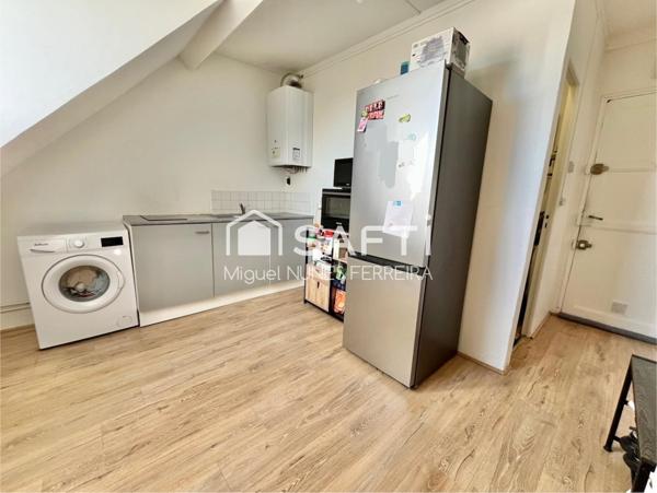 Appartement T2 au dernier étage avec parking et cave