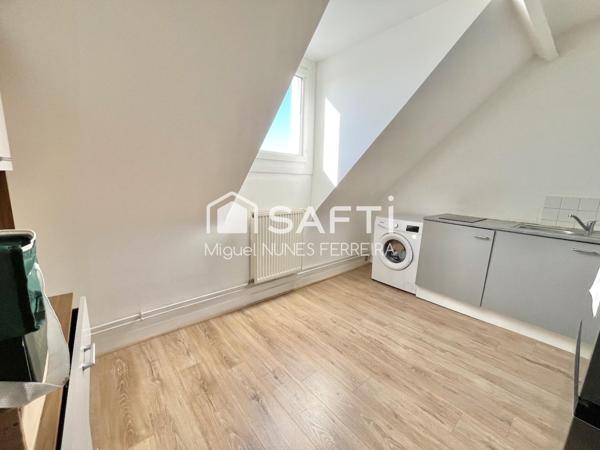 Appartement T2 au dernier étage avec parking et cave