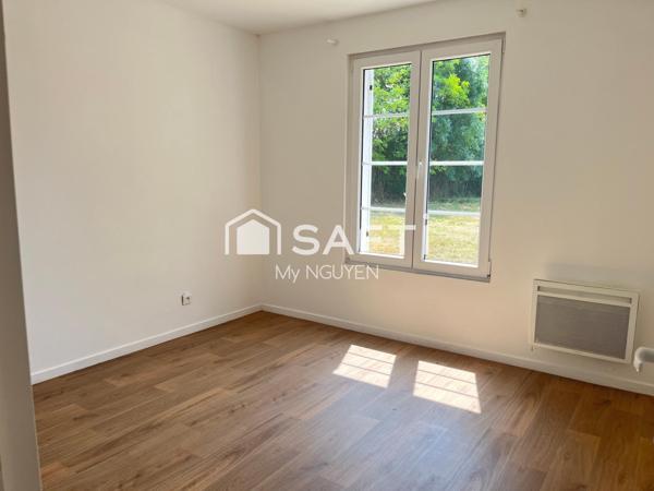 Un plain-pied à JARNAC, 4 pièces, grand terrain