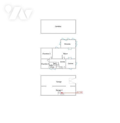 RADON - maison à usage d'habitation à rénover 74 m², proche d' ALENCON