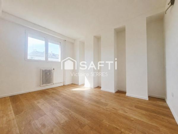 Appartement 3 chambres refait à neuf
