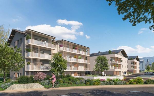 Appartement à vendre    2 pièces • 60 m2 Bons-en-Chablais