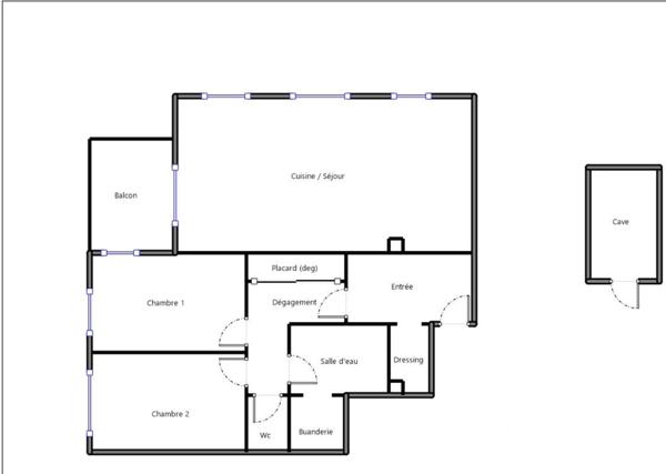 Appartement à vendre 4 pièces 87 m² Le Plessis-Bouchard
