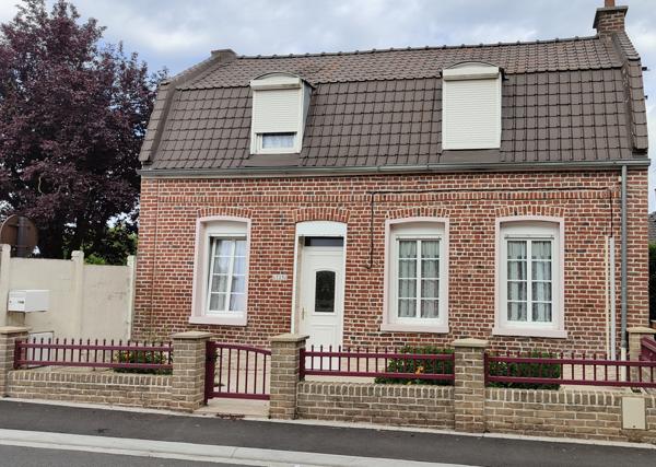 Sin-le-Noble (59450) Maison individuelle 4 pièces 92M2