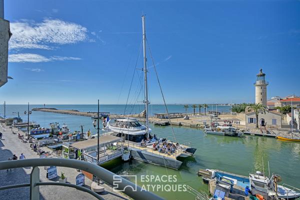 Appartement 5 pièces avec vues d’exceptions sur le port et les plages