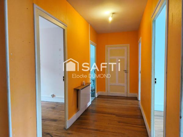 Joli appartement T4 d'une surface habitable de 91,55 m2 avec terrasse