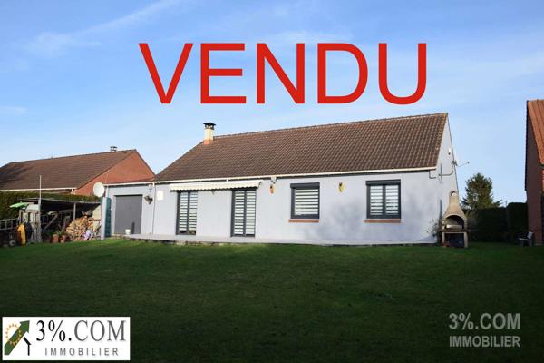 PLAIN PIED 3 CHAMBRES Estevelles (62880)