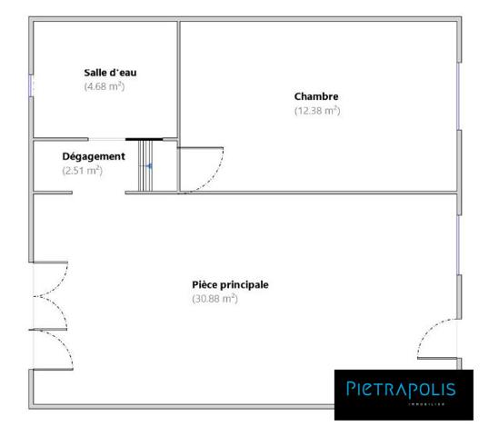 Ensemble immobilier de 3 appartements avec Jardin - La Plaine Santy