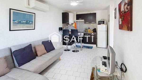 Appartement T2 avec balcon vue mer – Tamaris