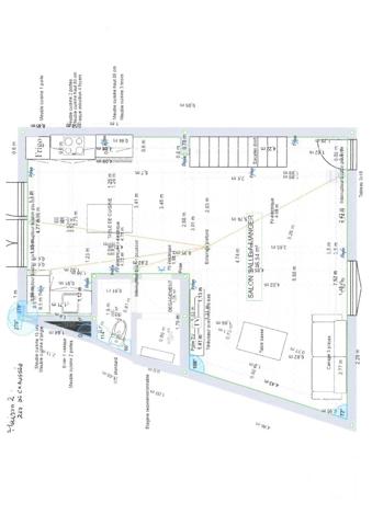 Maison à vendre  4 pièces - 120 m 2   VENDIN LE VIEIL  - 62