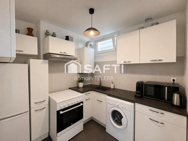 Nansouty : T2 de 54 m² avec vue dégagée au 3e étage et grand balcon