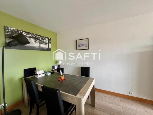 Nansouty : T2 de 54 m² avec vue dégagée au 3e étage et grand balcon