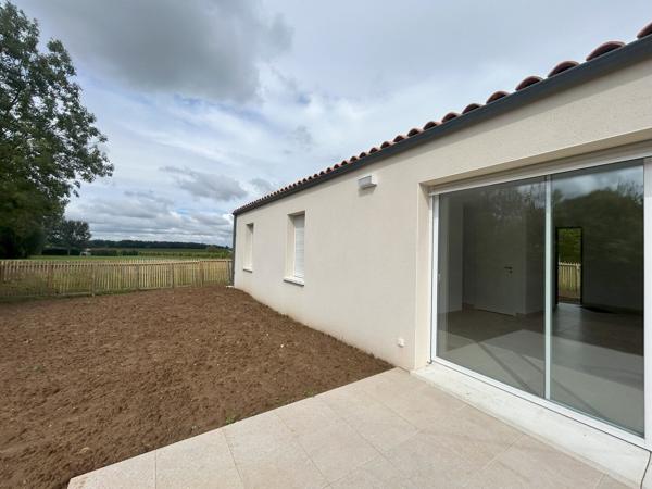 Pavillon NEUF de PP 3 chambres Saint Martial De Vitaterne