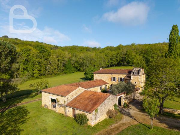 Duravel (46700) Propriété en pierre avec cour intérieure et pigeonnier