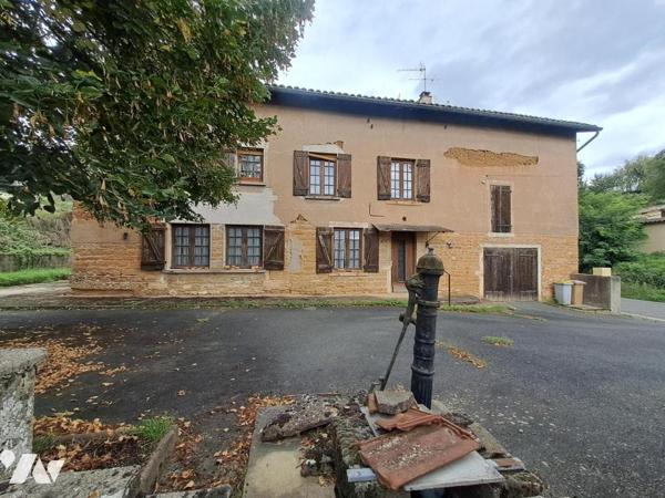 Grande maison à rénover (182m² hab)+ 1002m² de terrain