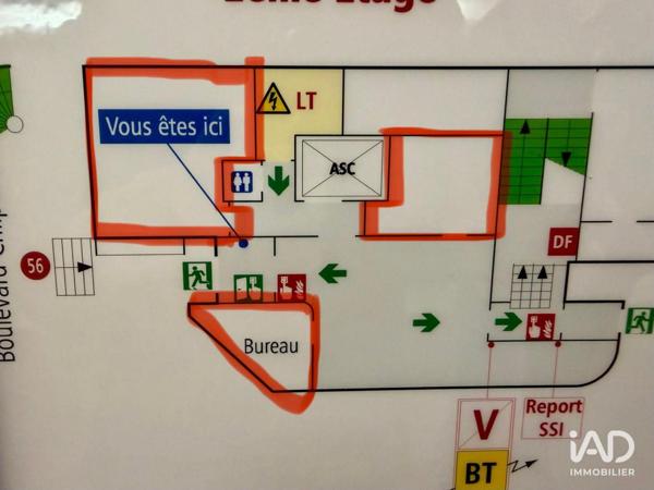 Murs commerciaux  à vendre 44 m² Chelles