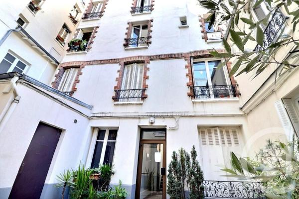 Appartement F1 à vendre  1 pièce - 18,50 m2 PARIS - 75019