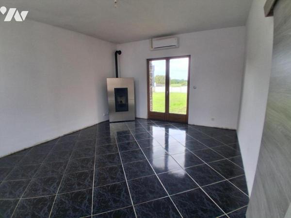 Premont - longère rénovée - 4 ch - grange sur 1519m²