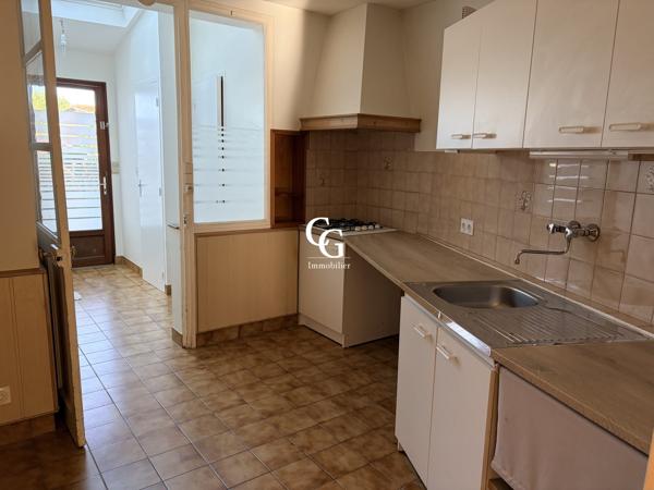 Maison mitoyenne 2 côtés à vendre, 3 pièces - La Montagne 44620