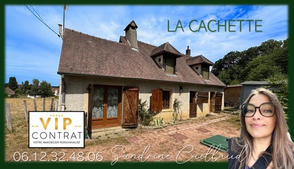 EXCLUSIVITÉ VIP - Maison ancienne - 2 chambres - jardin - Orée forêt - 189000 Euros HAI