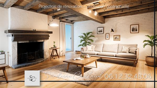 EXCLUSIVITÉ VIP - Maison ancienne - 2 chambres - jardin - Orée forêt - 189000 Euros HAI