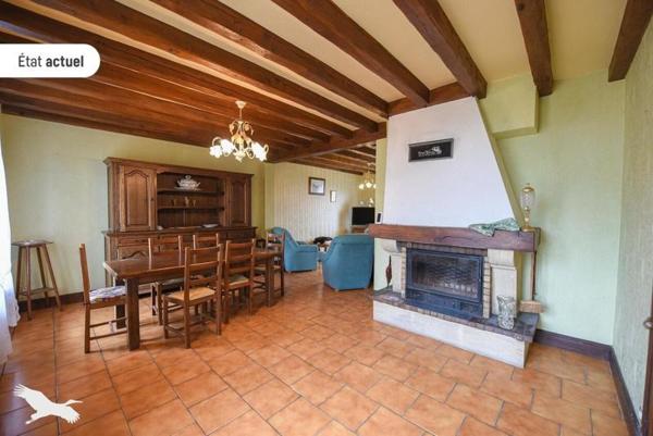 Maison à vendre |                                       Fougères-sur-Bièvre |                                        5 pièces  |  122 m²