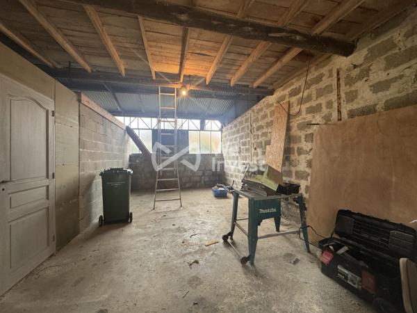 Longère de 160 m² avec hangar, atelier, cave