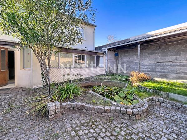 Maison 4 pièces 3 chambres à Nantes - Chantenay, avec garage et jardin.