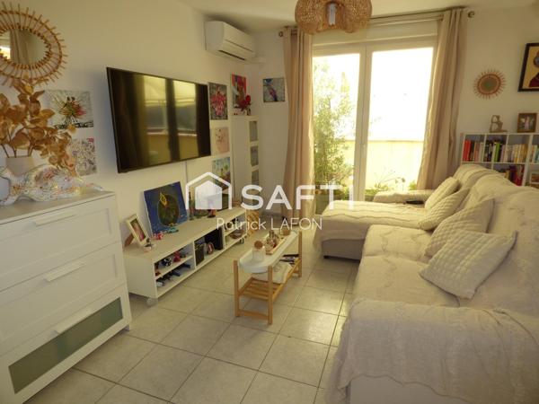 Bel appartement en duplex 2 terrasses et parking.