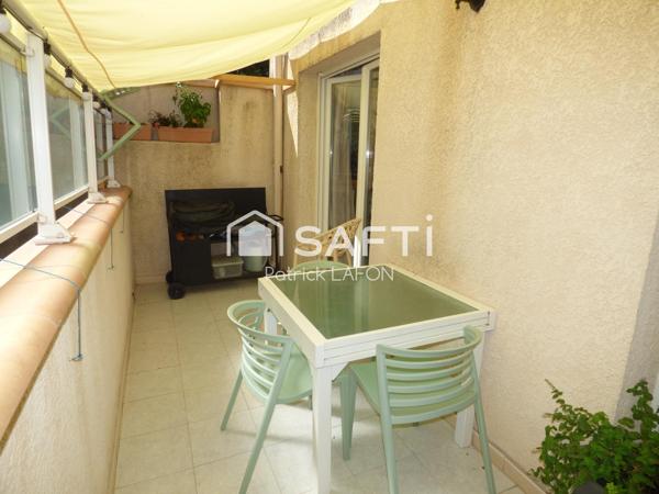 Bel appartement en duplex 2 terrasses et parking.