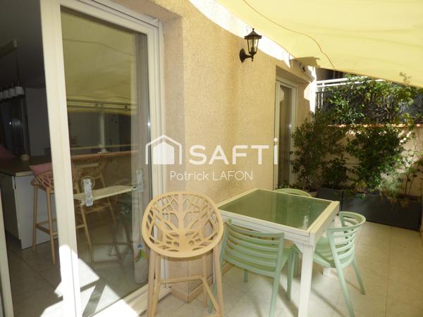 Bel appartement en duplex 2 terrasses et parking.