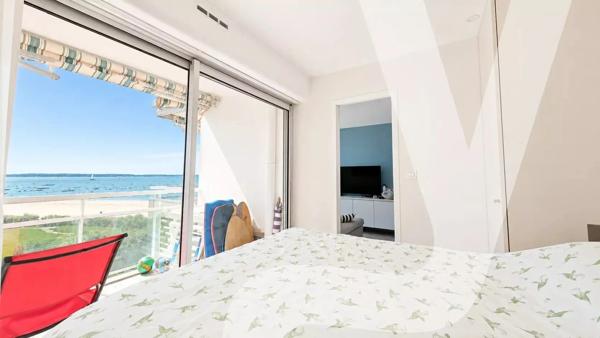 Bassin d’Arcachon – Appartement en première ligne et deux balcons - 33120 Arcachon - Réf 86905556
