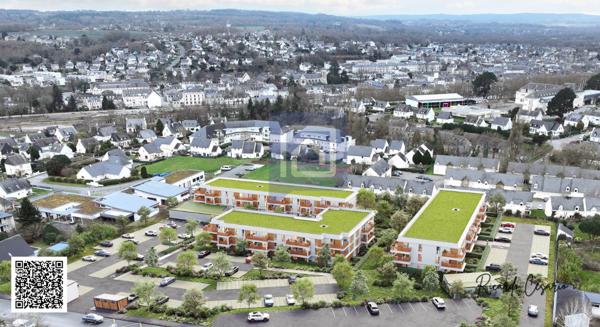 Pontivy - Opportunité à saisir : T3 moderne avec extérieur et parking