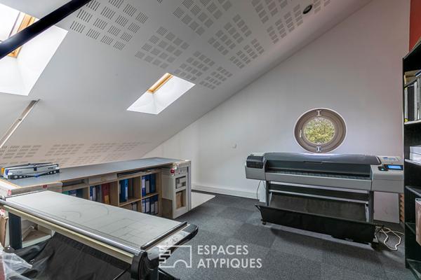 Studio d’architecture en duplex à réinventer