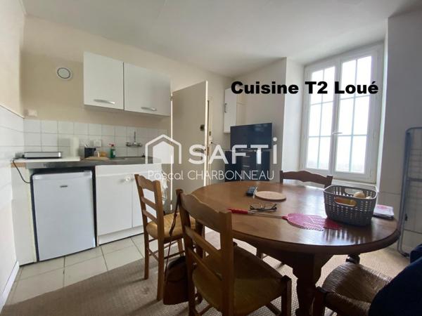 Maison de ville 4 chambres au total Possibilité de créer jusqu'à 3 logements locatifs