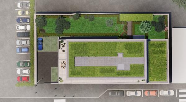 Local professionnel neuf avec Jardin privatif