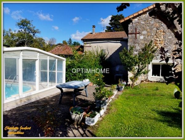 2 maisons en pierre + dépendances