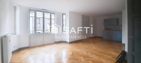 MULHOUSE – BEL APPARTEMENT 5 PIÈCES DE 108 M² – LUMINEUX ET TRAVERSANT