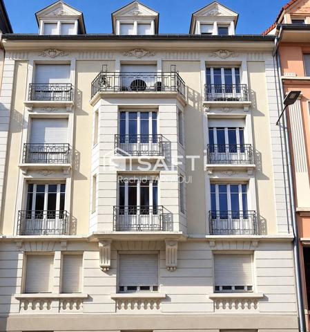 MULHOUSE – BEL APPARTEMENT 5 PIÈCES DE 108 M² – LUMINEUX ET TRAVERSANT