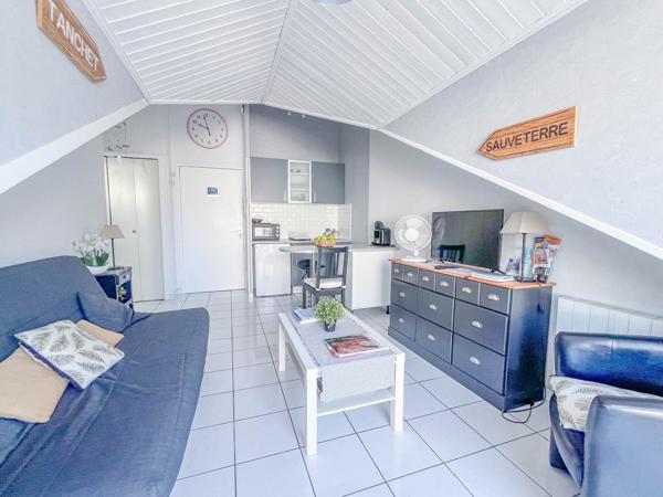 Appartement Les Sables d'Olonne 2 pièces 25 m² balcon cave proche Arago centre ville et plage
