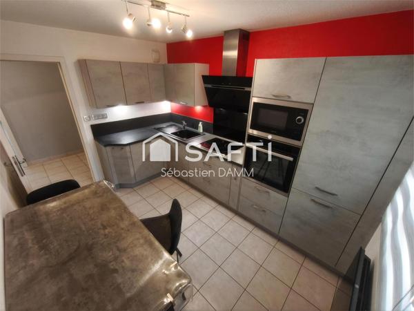 3 pièces de 80 m² avec terrasse à Pulversheim