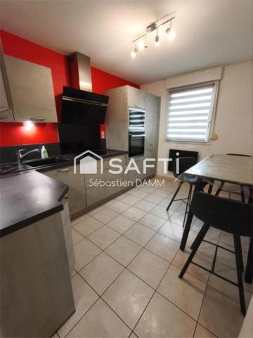 3 pièces de 80 m² avec terrasse à Pulversheim