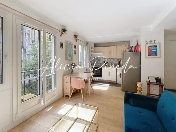 Secteur Bécon/Appt 2 pièces/Petite copropriété /Bon agencement