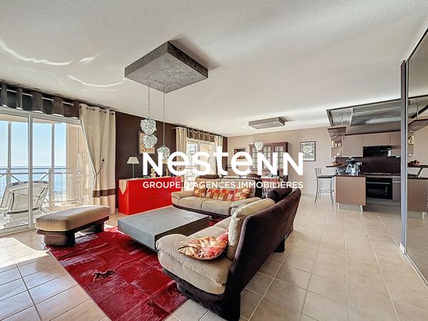 Appartement Canet Plage 4 pièces 103 m2 vue mer avec parking